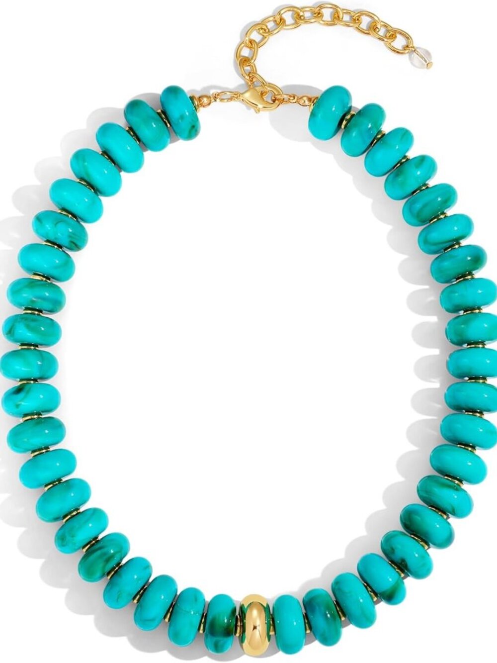 Chunky Beaded Necklace for Women, Statement Jewelry Gifts